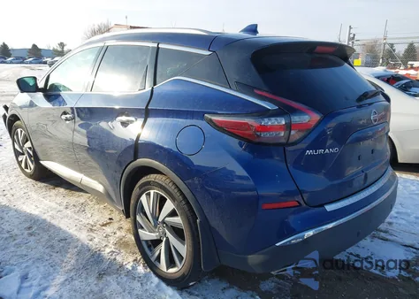 2020 Nissan Murano Sl Intelligent Awd z USA, uszkodzony, nr VIN 5N1AZ2CS0LN124436